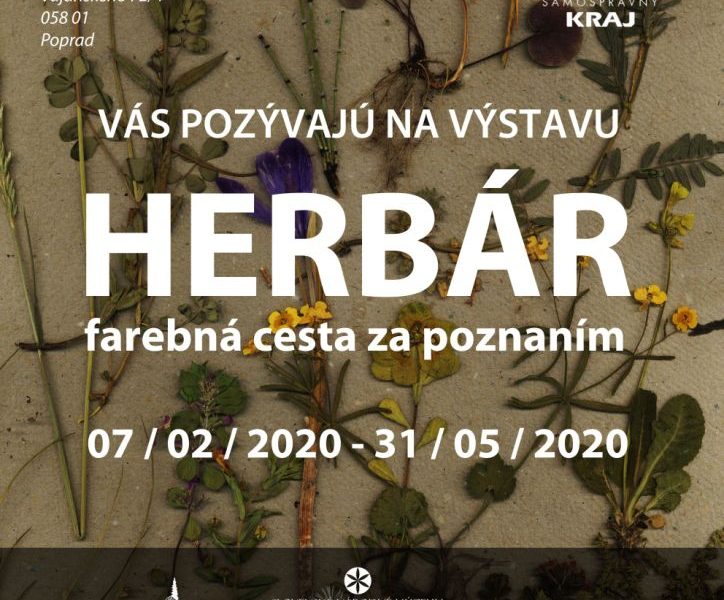 Plagát-Herbár-farebná-cesta-za-poznaním-Podtatranské-múzeum-v-Poprade-výstava-3