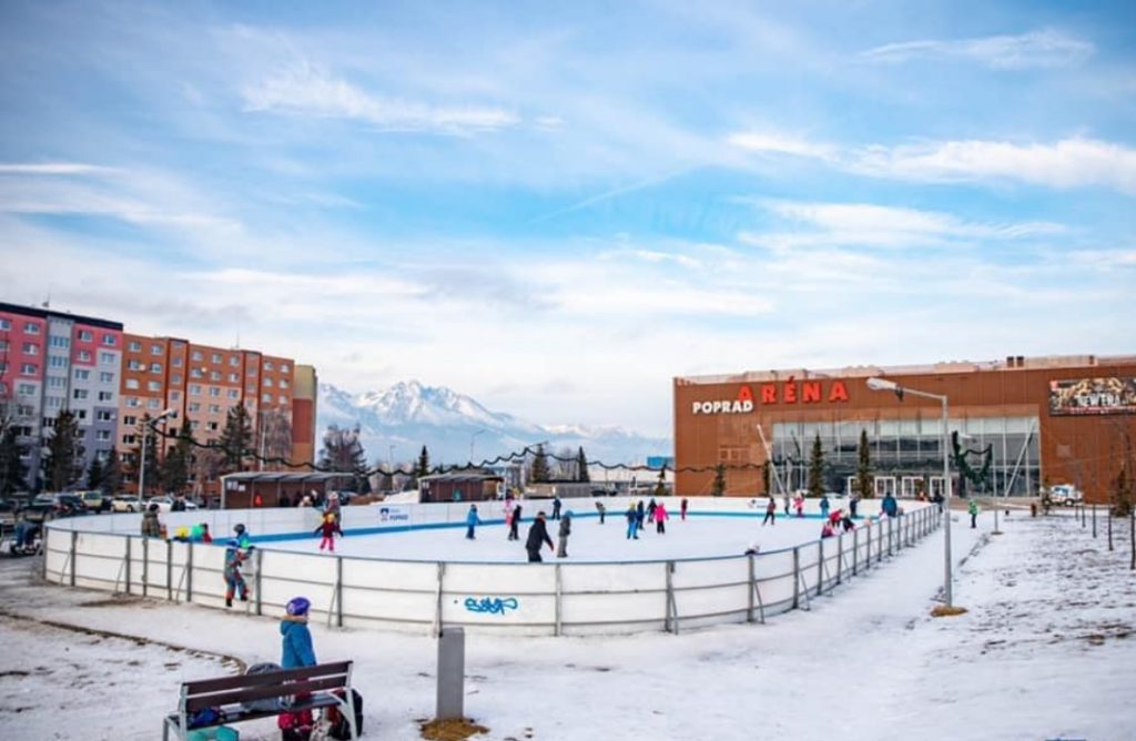 ladova plocha poprad arena korcule