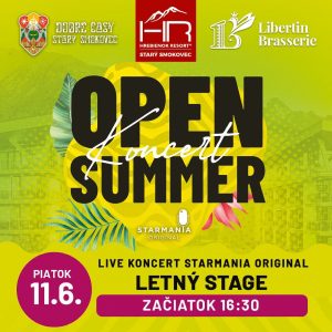 open summer koncert hrebienok resort dobre casy smokovec