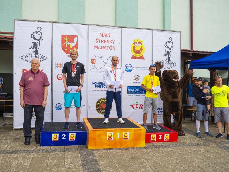 malý štrbský maratón stupeň víťazov