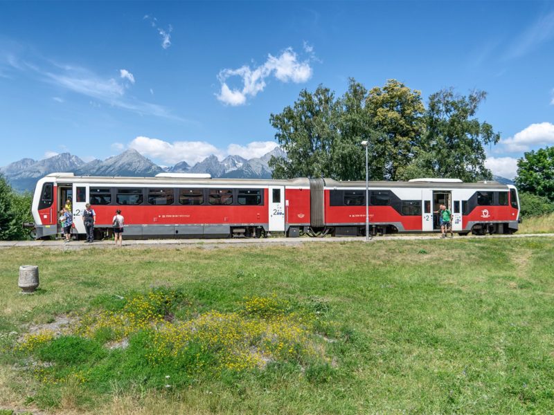 ZSSK od soboty navýši počet vlakov prevádzkovaných v čase letnej sezóny na trati Tatranská Lomnica - Studený Potok